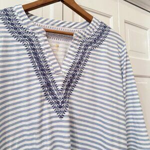 Spartina 449 Shelley Striped Tunic Top